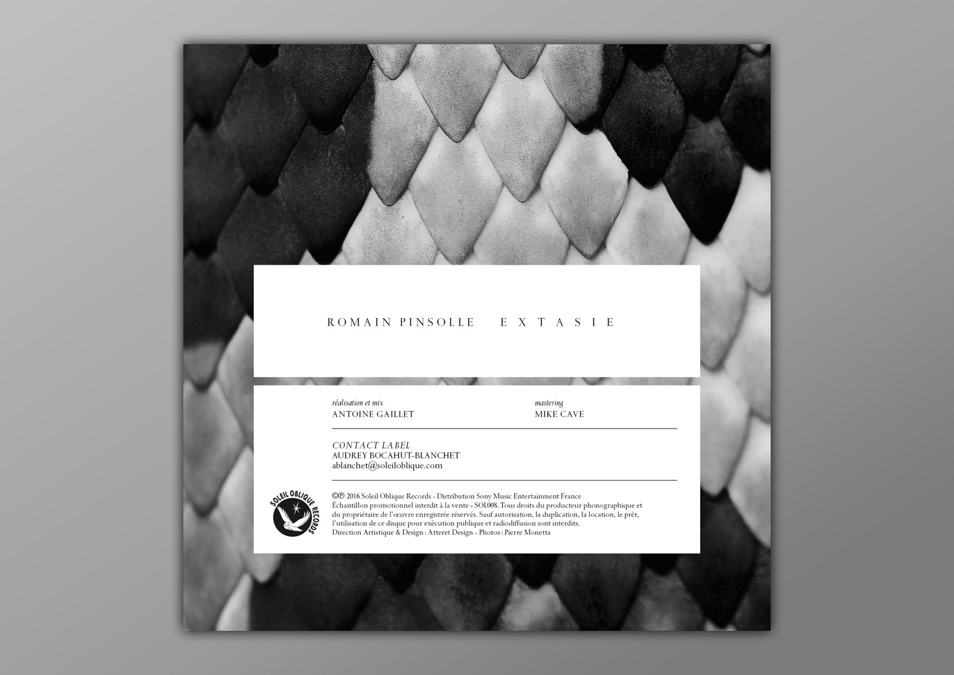  Romain Pinsolle – Extasie Atteret Design